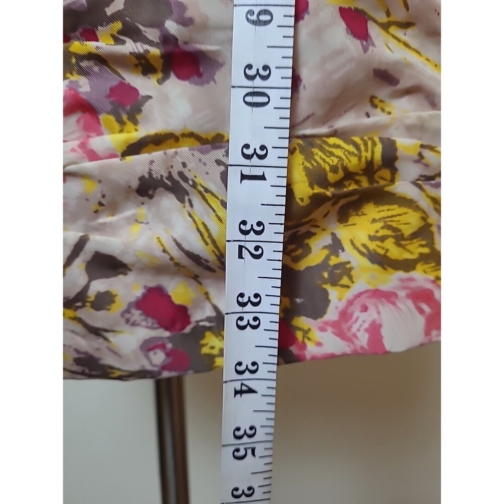 Donna Ricco Floral Sleeveless Knee Length Dress Size 2 Petite - Picture 7 of 8